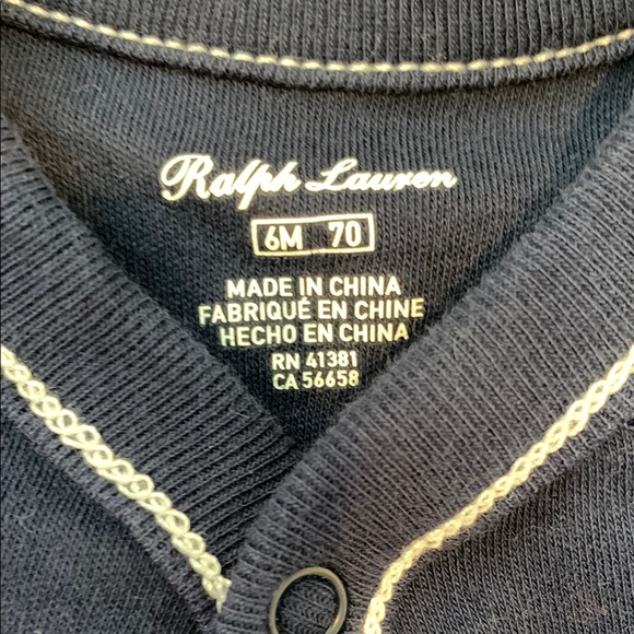 Ralph Lauren Baby Boys Cotton Footed Coverall ✨2 for 10✨ - Picture 5 of 10